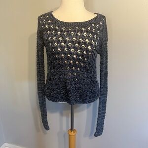 Hollister Navy Blue Women's Sweater